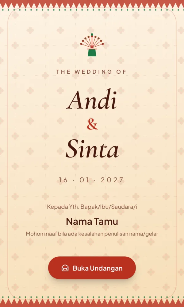 Contoh template Betawi Gigi Balang
