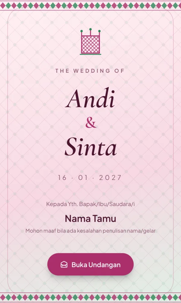 Contoh template Bugis Walasuji
